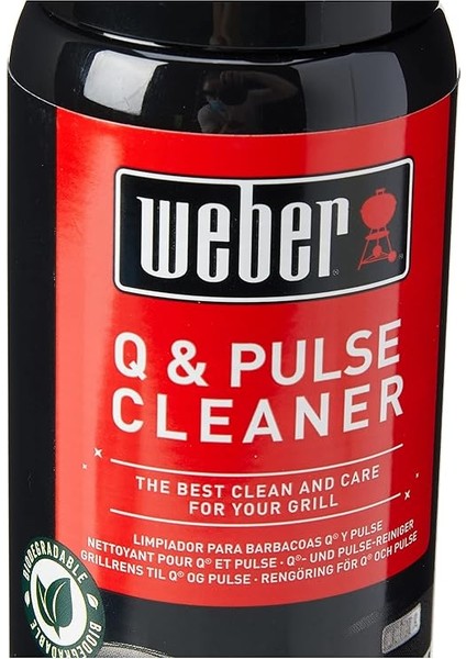 Q & Pulse Temizleyici 300 Ml, Weber Q ve Pulse Modellerinin Dış Yüzeylerini Temizlemek Için Ince Sis Spreyi, Biyolojik Olarak Parçalanabilir, Tehlikeli Madde Içermez (17874) modelleri