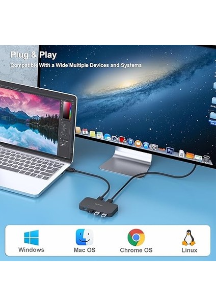 USB 3.0 Anahtarı, 4 Bağlantı Noktalı, USB Kvm Anahtarı, 2 Giriş ve 4 Çıkışlı Paylaşım Klavye, Fare, Sabit Disk, Yazıcı, Tarayıcı indirimleri