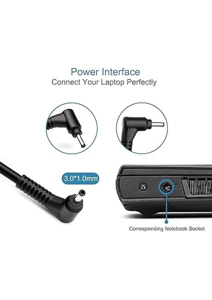 65W 45W Şarj Cihazı Adaptörü Acer Aspire 1 3 A315-23 A114-33 Swift 1 3 5 SF314-42 SF314-41 SF314-57 SF314-57 SF314-57G A13-045N2A A11-0 65N1A N13-045N2A A18-065N1A PA-1650-80 PA-1450-86 modelleri