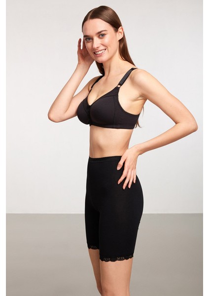 Kadın Basic Dantel Detaylı Paçalı Külot fiyatları