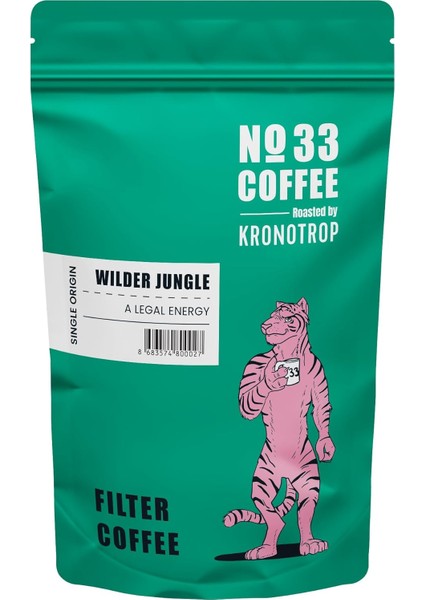 NO33 Wilder Jungle Filtre Öğütülmüş 250 G