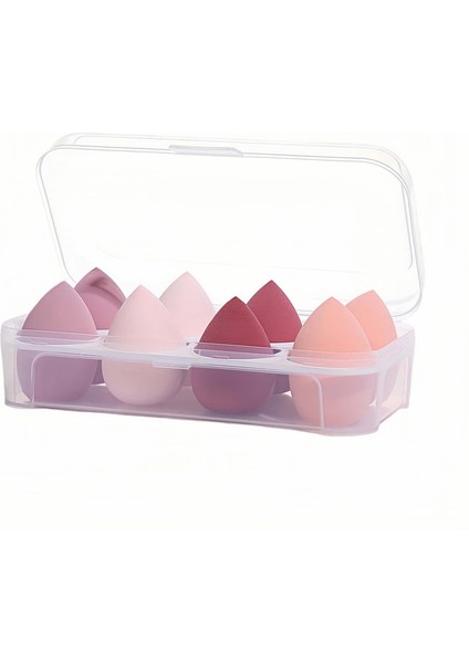 8 Adet Makyaj Sünger Seti - Latekssiz, Sıvı, Krem ve Pudra Için Karıştırma Güzellik Süngeri, Yumuşak Emici Olmayan, Kılıflı Çok Boyutlu, Sıvı ve Toz Için Çok Şekilli Güzellik Karıştırıcıları fiyatları