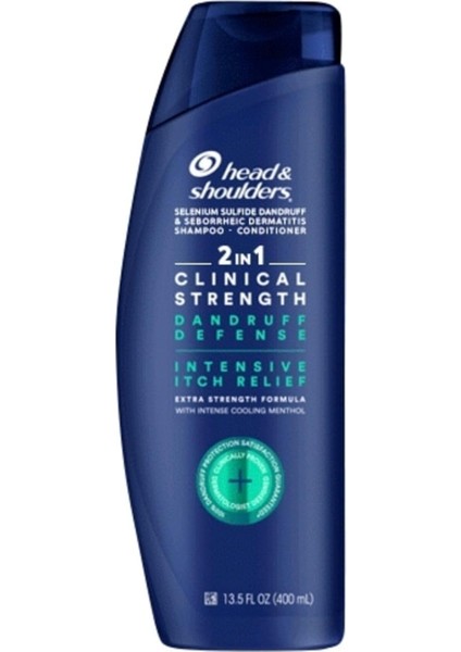Head & Shoulders Clinical Kepek ve Kaşıntı Giderici 2'SI1ARADA 400 ml