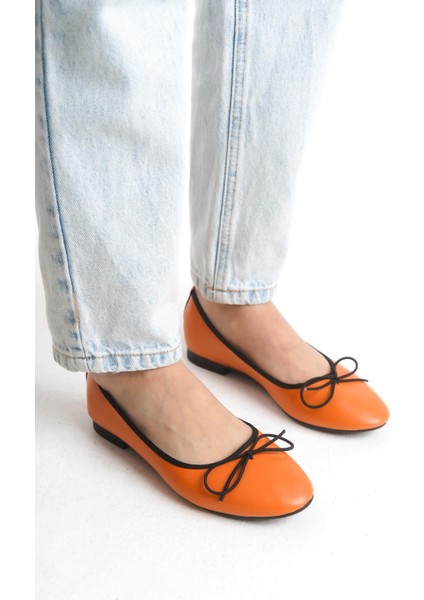 Palm Turuncu Cilt Extra Yumuşak Kadın Babet fiyatları