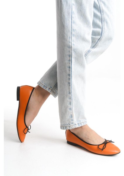 Palm Turuncu Cilt Extra Yumuşak Kadın Babet fırsatları