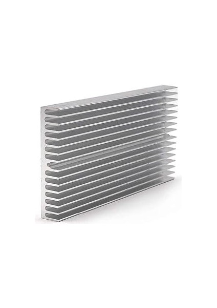 x 10CM x 1cm Alüminyum Metal Soğutucu Blok Radyatör Amfi LED Entegre Transistor VGA Ram Memory Cpu Gpu Peltier Isı Düşürücü fiyatları
