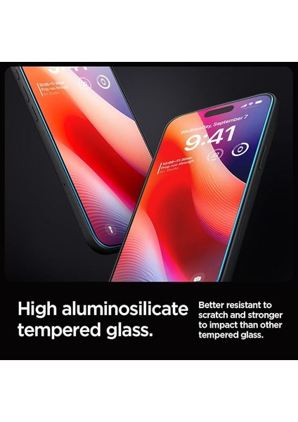 iPhone 16 Pro Cam Ekran Koruyucu Kolay Kurulum Glas.tr Ez Fit Slim Hd - AGL07935 fiyatları