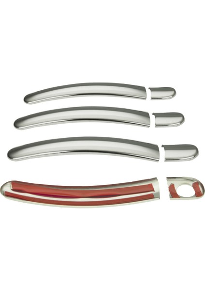 Volkswgen Jetta Krom Kapı Kolu 2005-2011 Arası Paslanmazçelik modelleri