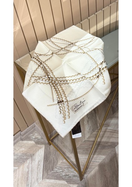 Yeni Sezon Twill Ipek Eşarp 1808-02