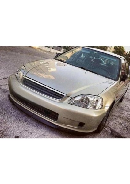 Honda Civic Ies 1996-2000 Uyumlu Evrensel 2 Parça Astra H Model Ön Ek Tampon Dili Lip Esnek Karlık fiyatları