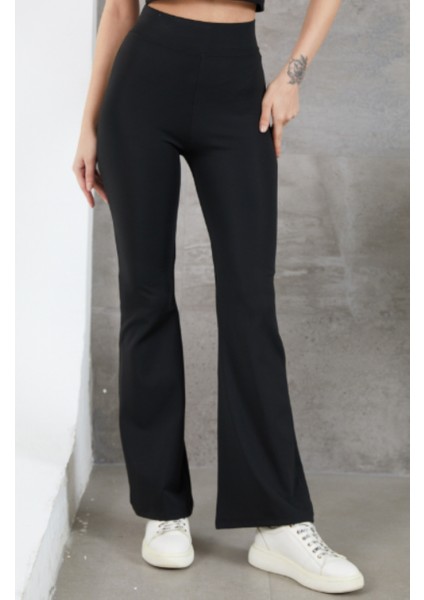 Siyah Ispanyol Scuba Pantolon indirimleri