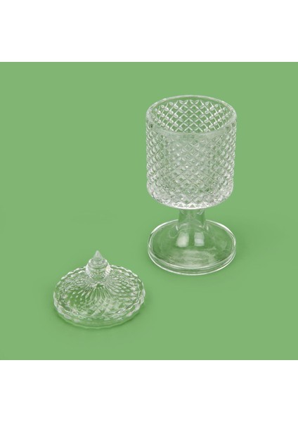 Glass Espina Kapaklı Kurabiyelik - Şeffaf - 280 ml modelleri