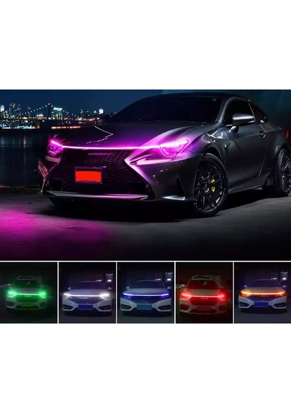 Drl Ön Kaput Gündüz Ledi App ve Kumanda Kontrol 1.5 Metre Rgb LED Şerit Golf 8 Dizayn fiyatları