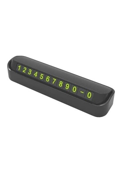Car Accesories Park Tel Araç Içinde Fosforlu Numara Gösterici Araba Numaratör