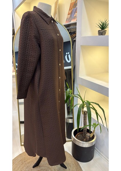 7039 Kahve Çıtçıtlı Kap modelleri