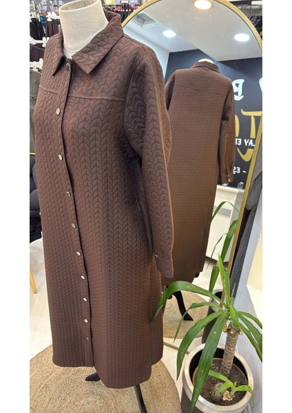 7039 Kahve Çıtçıtlı Kap fırsatları