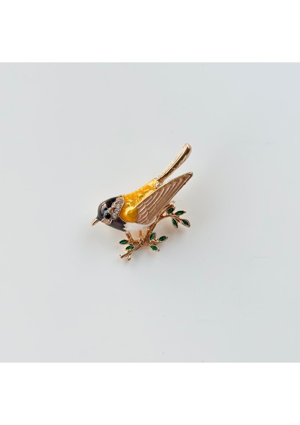 Sarı Serçe Broş fiyatları