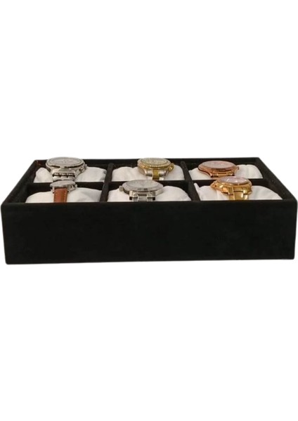 Kadife Kaplama 6'lı Saat Kutusu, Organizer modelleri