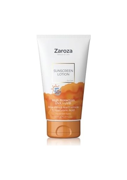 Zaroza Güneş Koruyucu 50+ Spf Her Cilt Tipi Için modelleri