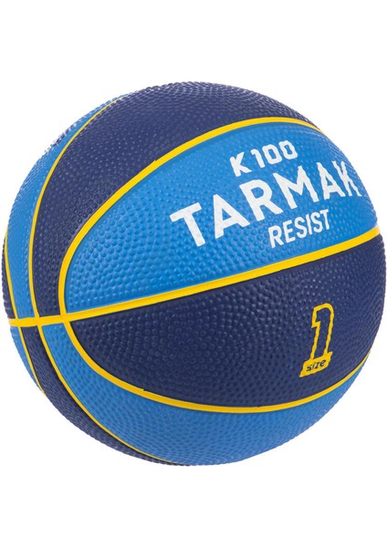 Çocuk Mini Basketbol Topu - Sarı - 1 Numara - K100