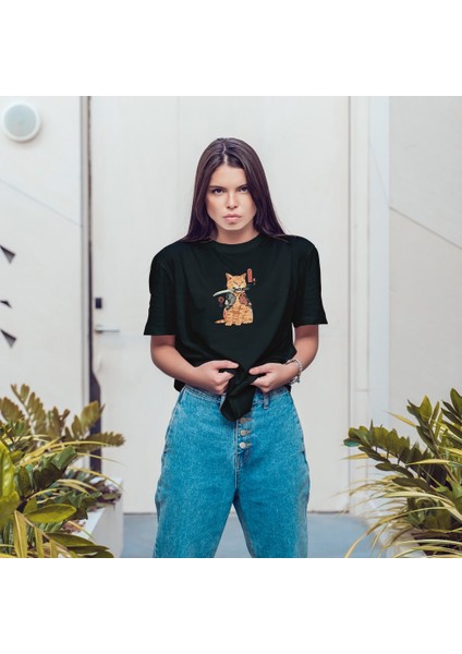 Catana Oversize Tişört - Siyah fiyatları