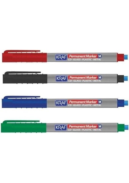 Asetat Kalemi Silgili 4 Renk 260M