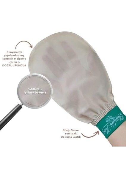 Otantik Kese Banyo Kesesi, Hamam Kesesi, Duş Kesesi, Vücut Kesesi, Bej Ipek Banyo Kesesi modelleri