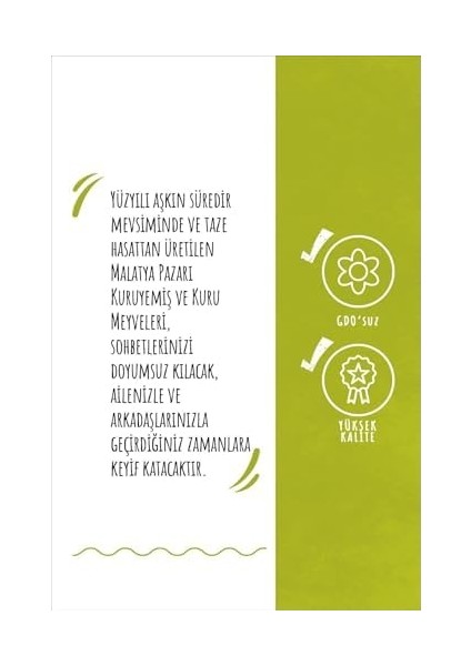 Malatya Pazarı Murat Palancı Topy Fıstık 500 gr