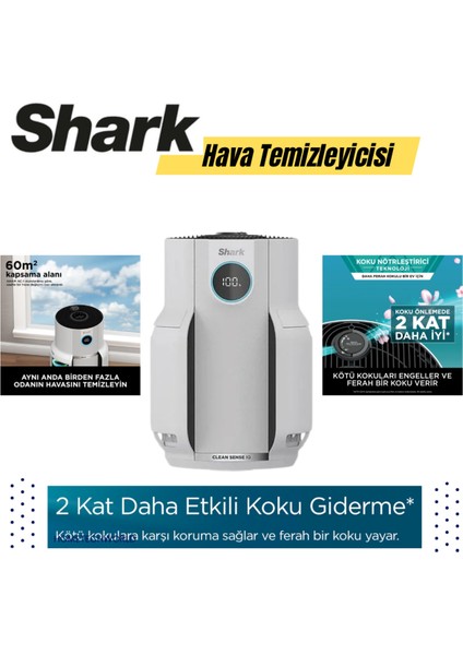 Kokulara Karşı Korur ve Ferah Bir Koku Yayar ,clean Sense Iq Hava Temizleyicisi Max Beyaz