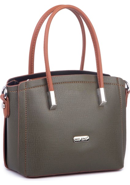 Kadın Mini El ve Çapraz Çanta Yeşil Taba