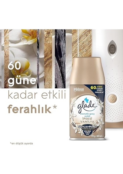 Ipeksi Vanilya Yedek Otomatik Sprey 60 Gün Etkili (1 x 269 Ml) modelleri