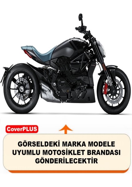 Ducati Diavel Xdiavel Nera Branda (Arka Çanta Uyumlu) Motosiket Brandası (Gri Renk) Motor Örtüsü Çadır Su Geçirmez Motosiklet Kılıfı Motor Brandası fiyatları