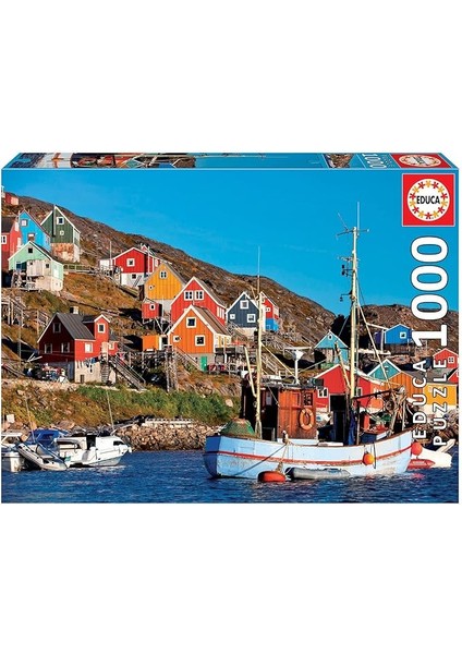 Nordic Houses 1000 Parça Yapboz