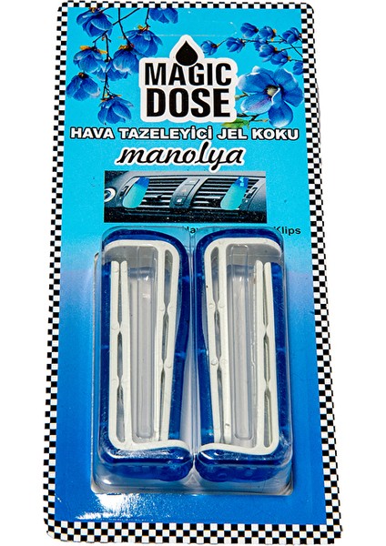 2 Adet Magic Dose Jel Oto Kokusu Manolya FA1-497