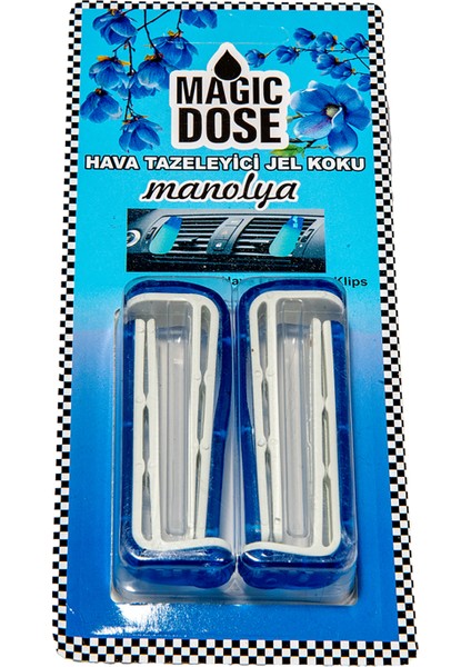2 Adet Magic Dose Jel Oto Kokusu Manolya FA1-497 fiyatları