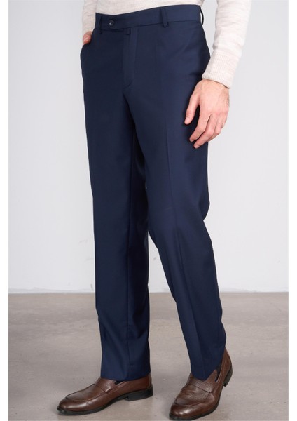 7 Lacivert Erkek Poliviskon Ithal Regular Pantolon modelleri