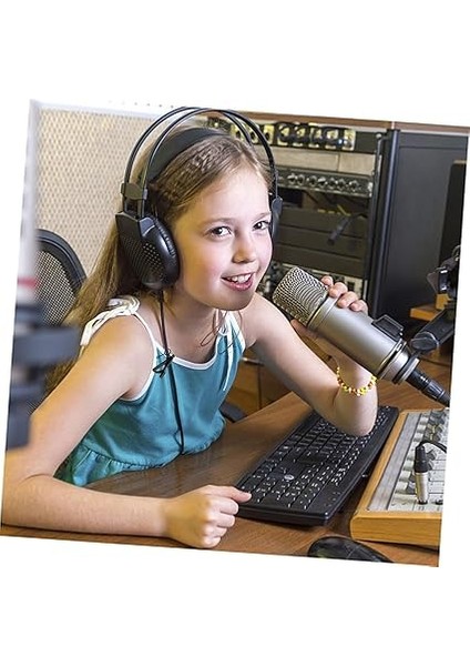 15 Adet Dayanıklı Demir Yaka Mikrofon Güçlü Kavrama ile Vlogging Röportaj ve Konferanslar Için Hafif ve Taşınabilir Tasarım fırsatları