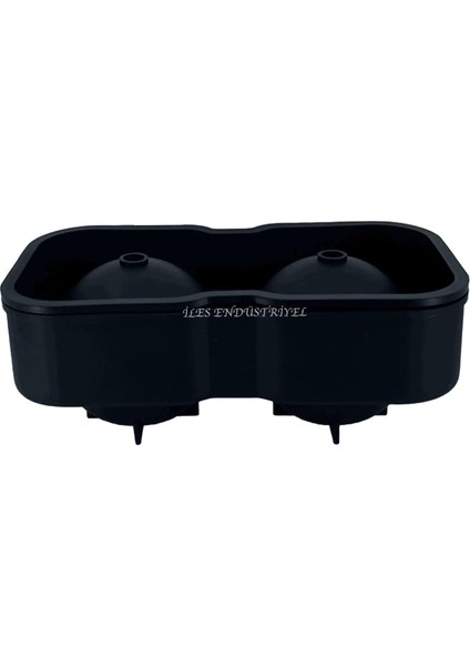 Chef Büyük Boy Silikon 2 Bölmeli Xl Top Buz Kalıbı, Siyah modelleri