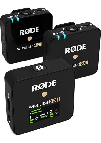 Wireless Go Iı, Çift Kanallı, Kayıt Edicili Telsiz Mikrofon Sistemi