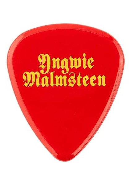 Dunlop Pena Signature Yngwie Malmsteen Delrin 2 mm 6 Adet, Kırmızı modelleri