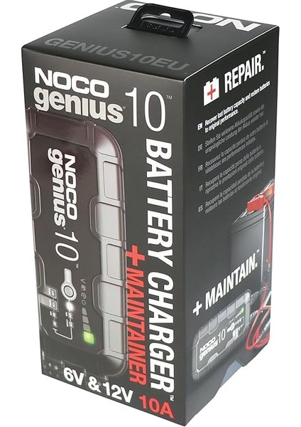 GENIUS10 6V/12V 230A Akıllı Akü Şarj ve Akü Bakım/desülfatör/power Supply fırsatları