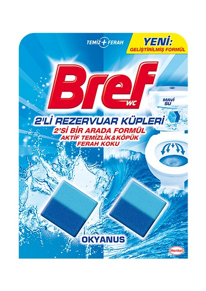 4 Adet Bref Wc Temizleme Küp 2'li Okyanus fiyatları