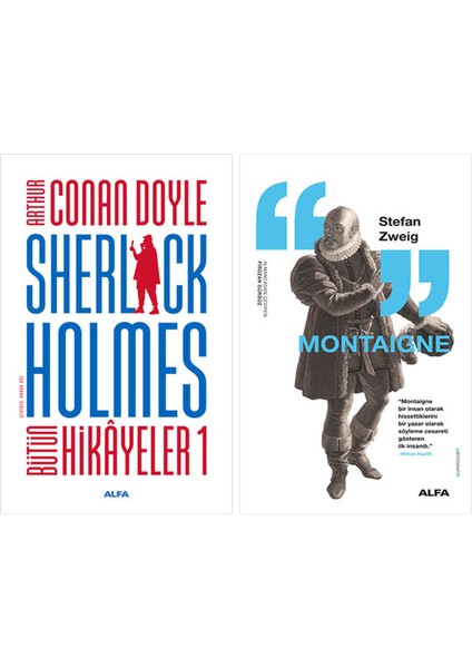 Sherlock Holmes - Bütün Hikayeler 1 (Ciltli) + Montaigne