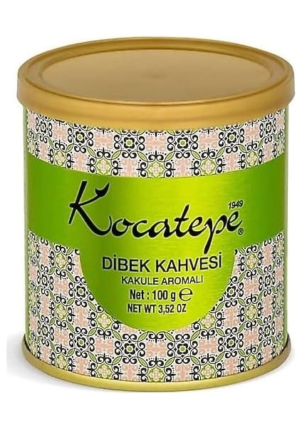Kocatepe Kakule Aromalı Dibek Kahvesi 100 gr
