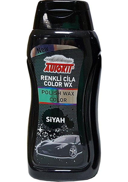 4 Adet Renkli Cila Siyah FA1-264