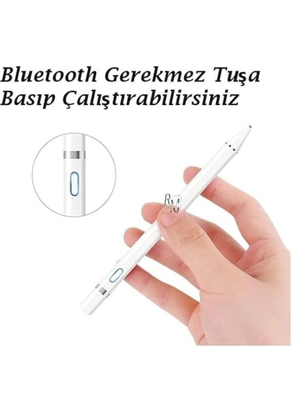Tab M10 3 Nesil ile Uyumlu Dokunmatik Kalem Tablet ve Telefonlar Için Hassas Yazı &çizim Kalemi Beyaz fiyatları