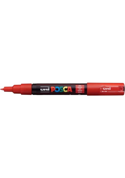 Uniball Posca 0.7 Su Bazlı Boyama Markörü Kırmızı- (Uni-Pc-1m ) (N) fiyatları