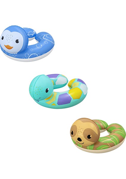 4 Adet Bestway Hayvan Figürlü Deniz Simit 36405