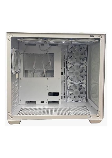 Lıquıd Beyaz 7X120MM Rgb Fanlı Kumandalı ve Kontrolcülü Atx Oyuncu Bilgisayar Kasası modelleri
