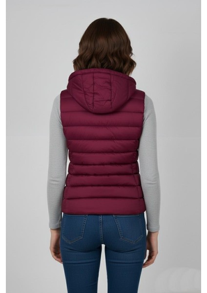 Kadın Kapüşonlu Spor Yelek 5000 BGL-ST04894 indirimleri